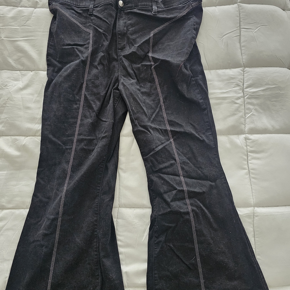Torrid Black Flare Jeans